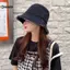 KUZHEN Nồi Mũ Denim Mũ Nữ Ngư Dân Mũ Chống Nắng Che Mặt Đa Năng HOT