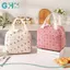 GHX Corduroy Túi Ăn Trưa Cách Nhiệt Hộp Cơm Trưa Bảo Quản Túi Xách Đa Năng Trẻ Em Đi Học Túi Đựng Thực Phẩm Dã Ngoại VN