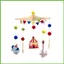 Di Động Cho Bassinet Động Vật Xiếc Thiết Kế Tương Tác Cảm Giác Đồ Chơi Âm Nhạc Cũi Di Động Cho Gia Đình Phòng Khách wipqsvn