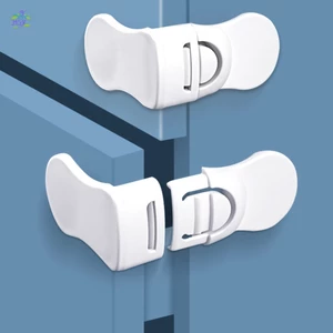 Khóa an toàn cho trẻ em - Khóa tủ lạnh bằng nhựa chống kẹp cho ngăn kéo cửa