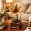 HFTOY 1 Cái Thu Nhỏ Máy Ghi Âm Nhà Búp Bê Phụ Kiện Vintage Mô Hình Cổ Hoàn Hảo Cho Cảnh Nội Thất Phòng Khách ~