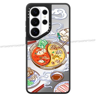 Ốp lưng Phone Case cứng gương cà chua từ tính cho Samsung Galaxy S26 25 24 23 UItra S26 25 24 23 Plus Vỏ bảo vệ chống sốc