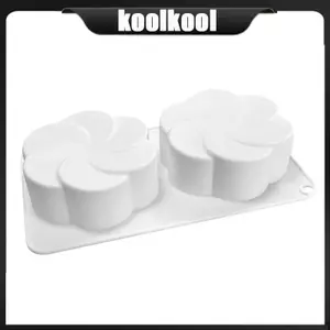 Khuôn Mousse hoa silicon linh hoạt Kool Thích hợp cho nhiều dịp làm bánh