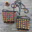 Bohemian Nhiều Màu Sắc Vỏ Dừa Hoa Nhỏ Túi Dệt Nữ Retro Phong Cách Dân Tộc Thiết Kế Niche Ví Đựng Tiền Xu Mini26061504