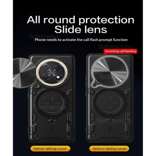 Dành Cho Nova15Max Vỏ Cho Huawei Nova 15 Max Ultra Pro Nova15 Max Nova15Ultra Nova15Pro 2026 Vỏ Điện Thoại Chống Sốc Giáp Vòng Giá Đỡ Stent Đẩy Ống Kính Máy Ảnh Ốp Lưng Bảo Vệ Ống Kính