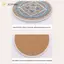JCSYFAC Gốm Chống bỏng Placemat Ấm cúng Retro Phong Cách Trung Hoa Để Bảo Vệ Nhiệt Bàn Mới