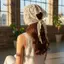 AqToCna Vintage Ren Viền Tam Giác Khăn Trùm Đầu Boho Thoáng Khí Nhẹ Quấn Cho Nữ Cho Hàng Ngày Và Bãi Biển Cảnh AqToCna