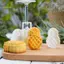 Khuôn Bánh Ngọt Hình Thông Trái Cây HL, Bao Gồm 1 Khuôn Và 2 Tem, DIY Hand Press Moon Cake Stamps, Mung Bean Cake, Cookie Mold LMWU