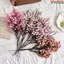 VVDZA Nhân Tạo Hoa Hơi Thở Cho Bé, Nhánh Gypsophila Giả Lụa Hồng, Phong Cách Sakura Trang Trí Nhân Tạo Cây Giả Hoa Sắp Xếp