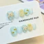 Mùa Hè Họa Tiết Sao Biển Làm Móng Tay Phù Hợp Với Ba Chiều Ngọt Ngào Dreamy Handmade Đeo Móng Tay Miếng Dán LYVW