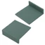 FANIELLAPOWELL Silicone Tamper Mat, Thảm định hình cà phê chịu nhiệt chống thấm nước, Thiết kế góc bền bỉ Silicone cấp thực phẩm Kích thước 125x126mm Espresso Tamping Pad Bar Coffee Shop