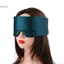 Mặt nạ ngủ bằng lụa băng Eyepatch Bloing Light Eye Mask Soft Đệm hỗ trợ ngủ du lịch cho miếng dán ngủ Slaapmasker