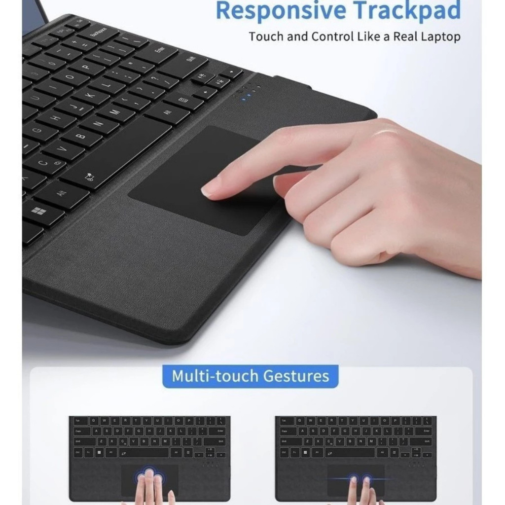 Bàn phím Surface kết nối Bluetooth Có đèn nền cho Surface Pro 3/4/5/6/7, Pro8/9/ X/ 10/11 GO/GO2/GO3/GO4 New 100%