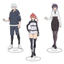 HT3 ĐEN TORCH Tấm Đứng Acrylic Ký Hiệu Đứng Hình Đứng Anime Để Bàn Trang Trí Trang Trí TH3