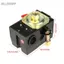 Belleshopp Công tắc áp suất máy nén khí 95-125 Psi 4 cổng hạng nặng 20 Amp cho van điều khiển máy bơm