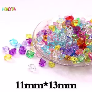 < Honeyba > 20 Chiếc Khối Đá Nhiều Màu Sắc Ngẫu Nhiên Đồ Chơi Trẻ Em Kim Cương Pha Lê Trang Trí Đá Không Đều DIY Handmade Phụ Kiện Trang Trí Đẹp