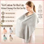 Khăn Choàng Cho Bé Bú Vải Muslin Cao Cấp – 2 Lớp Thoáng Khí, Mềm Mại, Rộng Rãi, Giữ ấm Và Che Kín, An Toàn Cho Mẹ Và Bé