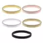 Flgo 1Pc Nhiều Màu Sắc Áo Sơ Mi Kim Loại Tay Vòng Tay Vòng Tay Cho Dây Co Giãn Garters