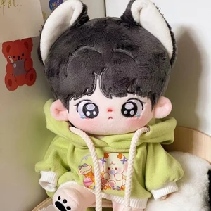 20cm Tai Thỏ Động Vật Tai Áo Bắp Cải Giá Búp Bê Cotton Dễ Thương Không Thuộc Tính Búp Bê Búp Bê Quần Áo 6.18