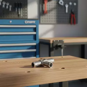 ATIKER Ống chống đông Tee Joint 19mm 16mm 19mm Lắp chuyển đổi ren cho hệ thống làm mát ô tô Đáng tin cậy Đẹp