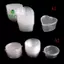 10 Cái / lốc Nhựa Màu Trong Suốt Hộp Đựng Keo Putty Bọt Bóng Hộp Bảo Quản Slime Bảo Quản [Mới]