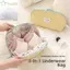 Túi đựng đồ lót YUUKII, Chức năng nén Túi đựng quần áo đa năng, Bộ ba trong một nhẹ di động Dụng cụ sắp xếp hành lý Sử dụng du lịch