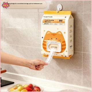 N & X 300 Chiếc Túi Bảo Quản Thực Phẩm PE Dùng Một Lần Co Giãn Bám Phim Cấp Thực Phẩm Treo Tường Thiết Kế Cho Nhà Bếp Gia Đình Tổ Chức.