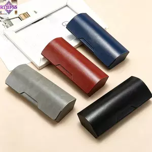 Kính râm RTJIFSS, Hộp kính mắt bằng da PU mỏng, Hộp bảo vệ vỏ cứng di động dành cho nam và nữ