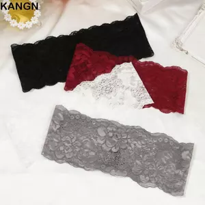 Băng đô ren lưới KANGN, Băng đô nhẹ thanh lịch, Mũ trùm đầu thoáng khí co giãn thời trang Mũ trùm đầu nữ
