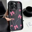 Vỏ Cho Xiaomi Redmi Note 15 14 13 Plus Pro 5G 12 14 4G 10 11 Pro 11S 15C 15 15A Vỏ Thời Trang Họa Tiết Nơ Màu Hồng Nhiều Bước TPU Mềm Mờ Silicon Chống Sốc