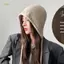 PNPIA- Mùa Đông Sang Trọng Beanies Mũ Đan Dễ Thương Cho Nữ Bé Gái Dễ Thương Bịt Tai Mũ Dệt Kim Chống Gió Cho Thời Tiết Lạnh