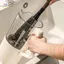 HL 2 Trong 1 Bình Sữa Bàn Chải Cốc Chà Kính Lau Nhà Bếp Dụng Cụ Vệ Sinh Tay Cầm Dài Chai Uống Cốc Thủy Tinh Bàn Chải Vệ Sinh LMWU
