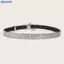 Bluelover Thời Trang Kim Cương Giả Bule Thắt Lưng Nam Nữ Y2k Bling Sequin Punk Kim Loại Bule Dây Đeo Eo Sáng Bóng Da PU Dây Thắt Lưng Mới