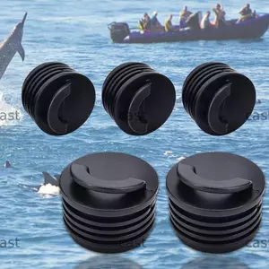 CAST 4 Chiếc Bung Cao Su Kayak Thuyền Biển Cao Su Kayak 3 / 4cm Lỗ Lặn Phích Cắm