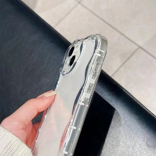 Ốp Lưng Hoa Tình Yêu Nơ Cho Redmi Note 14 13 12 11 10 Pro Plus 11S 10S Redmi 13X 14C 13C 13 12 TPU Có Dây Xích Trong Suốt Vỏ Điện Thoại ﻿ ﻿