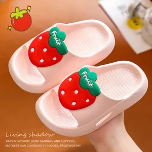Dễ Thương Đáy Nữ Mềm Mại Thoáng Mát Nhà Bé Dép Chống Trơn Trượt Công Chúa Hoạt Hình Bé Trai Mùa Hè Trẻ Em Dâu Trẻ Em Giày