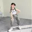 Bé gái (100-150) Mùa hè Phong cách mới Jazz / Khiêu vũ đường phố Áo khoác ngoài ngắn hợp thời trang