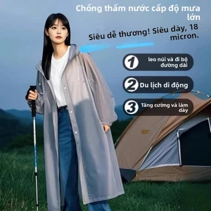 Áo mưa dài toàn thân chống mưa di động