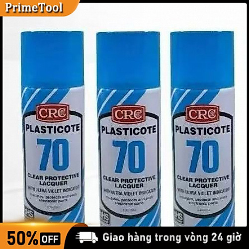Sơn Cách Điện CRC70 – Xịt Bảo Vệ Mạch 450ml, Chống Ẩm, Ngăn Ngừa Oxi Hóa