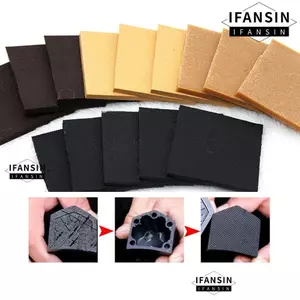 Tấm bảo vệ đế cao su IFANSIN, Sửa chữa giày đế DIY chống trượt, Phụ kiện gót cao bền Chất liệu sửa chữa Đế im lặng Miếng dán chống trượt cho nữ Giày nữ
