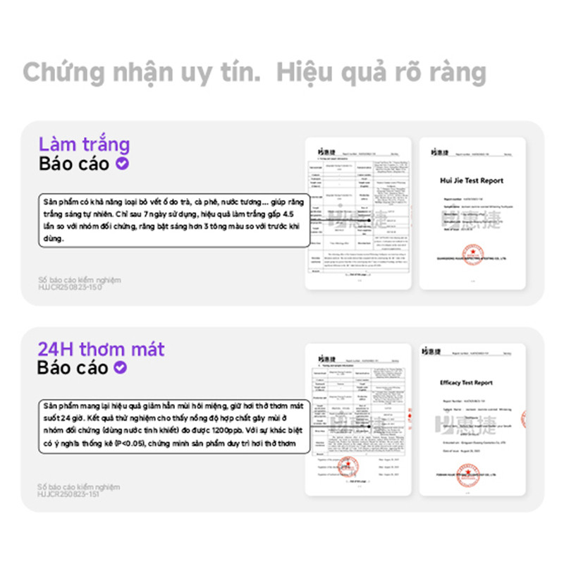 2 Tuýp Kem Đánh Răng làm trắng hương hoa nhài Sản phẩm làm trắng răng an toàn,đem lại