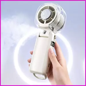 Quạt Di Động Có Sương Có Thể Gập Lại Yên Tĩnh Với Bình Nước Quạt Nhỏ Làm Mát Cá Nhân Mister Cho Du Lịch Ngoài Trời Mùa Hè lyuvn