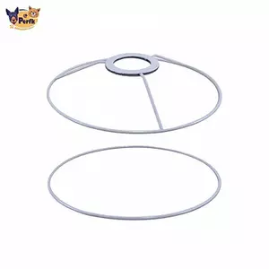 Đèn Bóng Vòng Sắt Khung Đèn Cấu Trúc Kim Loại Chụp Đèn Phụ Kiện Để Thay Thế Đèn Bàn Và Sàn DIY