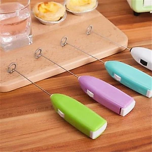 Điện Cầm Tay Nhà Bếp Gia Đình Đánh Trứng Mini Thép Không Gỉ Trứng Cà Phê Trà Sữa Máy Xay Sinh Tố VF64