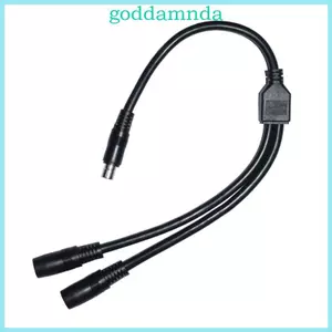 Dây nguồn GODD 14AWG DC8 0x2 0mm 1 Nam đến 2 Nữ để sạc bảng điều khiển năng lượng mặt trời