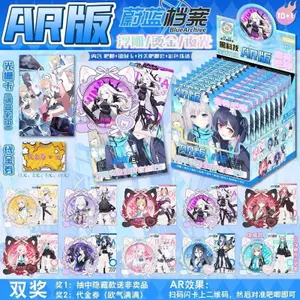 Huy hiệu Pin hộp mù 75mm Blue Archive với hàng hóa trò chơi thẻ nhân vật