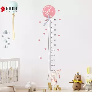 Bóng Thỏ Treo Tường Cho Bé Gái Phòng Trẻ Em Chiều Cao Phòng Xếp Hình Trưởng Thành Đo Chiều Cao Đề Can Treo Tường VN
