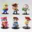 HT3 6 Chiếc Crayon Shin-chan Nohara Shinnosuke Câu Chuyện Đồ Chơi Cosplay Nhân Vật Hành Động Anime Dễ Thương Trang Trí TH3