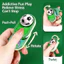 HT3 2026 Bóng Đá Xoay EDC Fidget Thanh Trượt Kim Loại Cao Cấp Từ Thẻ Đẩy Đồ Chơi Di Động Xe Móc Khóa TH3