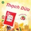 Thạch dừa Lotus DÂU bịch 1.5kg - topping trà, trà sữa